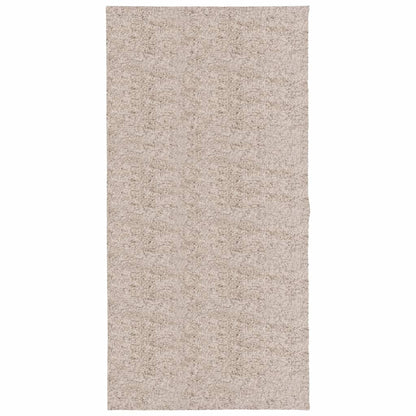 Shaggy-Teppich PAMPLONA Hochflor Modern Beige 100x200 cm
