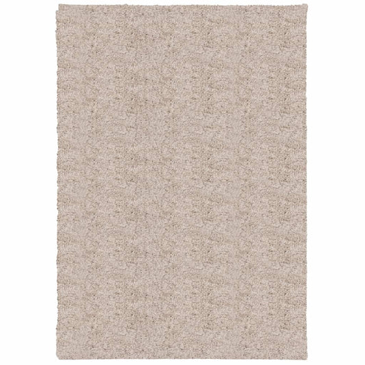 Shaggy-Teppich PAMPLONA Hochflor Modern Beige 160x230 cm