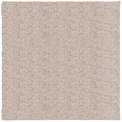 Shaggy-Teppich PAMPLONA Hochflor Modern Beige 240x240 cm