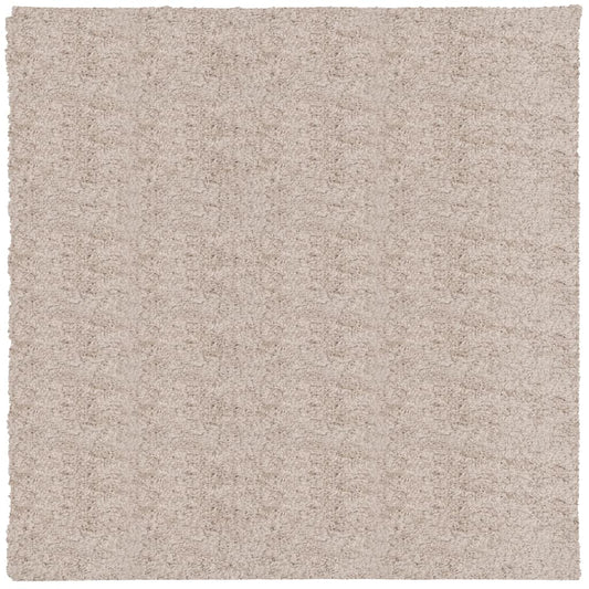 Shaggy-Teppich PAMPLONA Hochflor Modern Beige 240x240 cm
