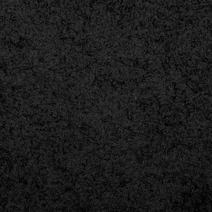 Shaggy-Teppich PAMPLONA Hochflor Modern Schwarz 160x230 cm