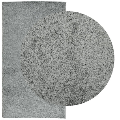 Teppich Shaggy Hochflor Modern Grün 60x110 cm