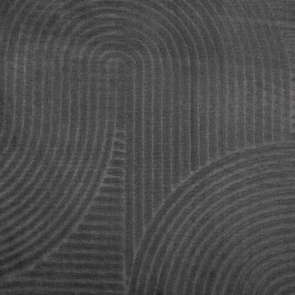 Teppich IZA Kurzflor Skandi-Stil Anthrazit 120x170 cm
