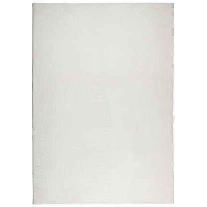 Teppich IZA Kurzflor Skandinavischer Look Creme 120x170 cm