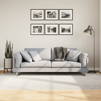Teppich IZA Kurzflor Skandinavischer Look Creme 160x230 cm