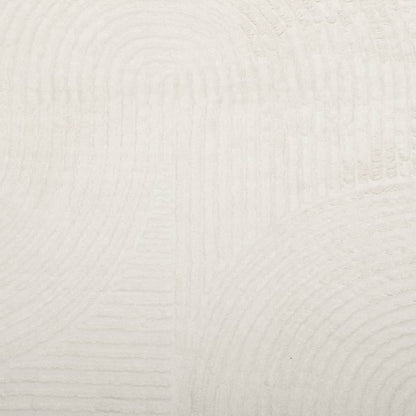 Teppich IZA Kurzflor Skandinavischer Look Creme Ø 80 cm