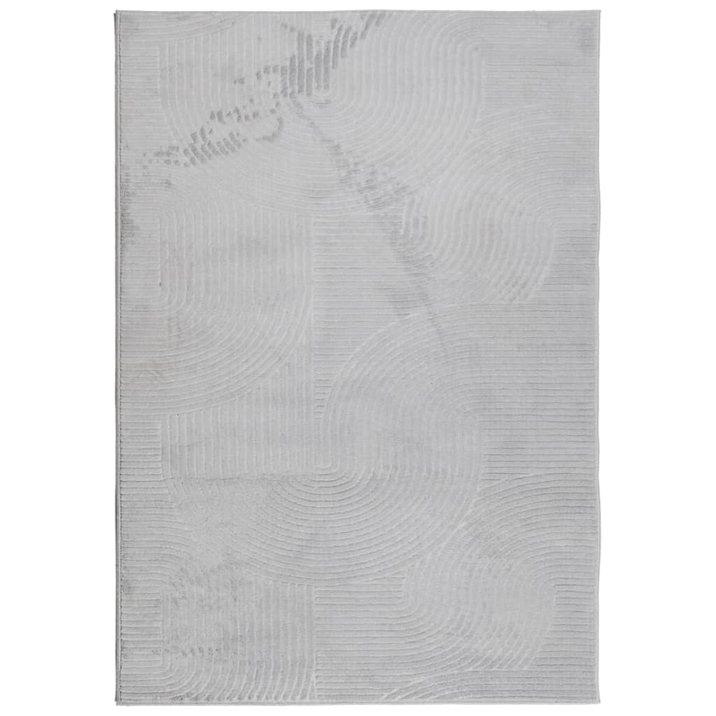 Teppich IZA Kurzflor Skandinavischer Look Grau 160x230 cm