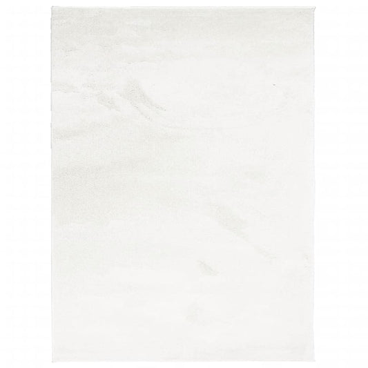 Teppich OVIEDO Kurzflor Creme 240x340 cm