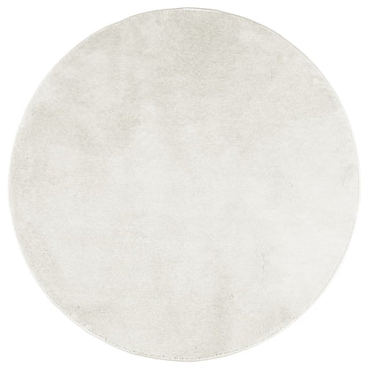 Teppich OVIEDO Kurzflor Creme Ø 160 cm