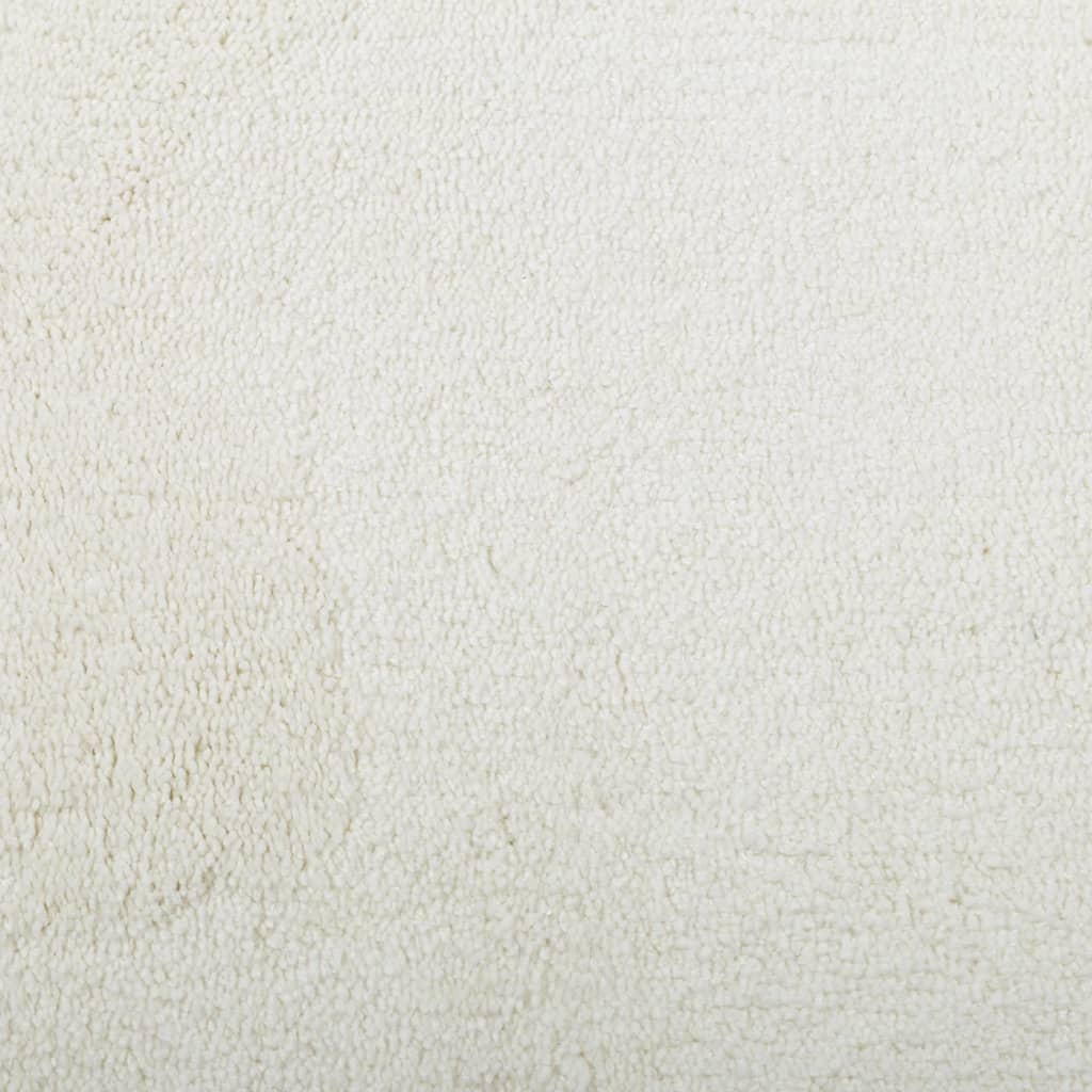 Teppich OVIEDO Kurzflor Creme Ø 200 cm