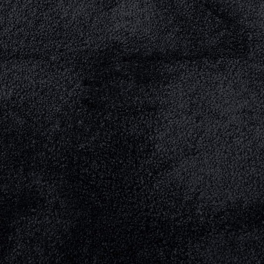 Teppich OVIEDO Kurzflor Schwarz 200x200 cm