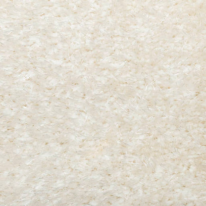 Teppich ISTAN Hochflor Glänzend Creme 100x200 cm