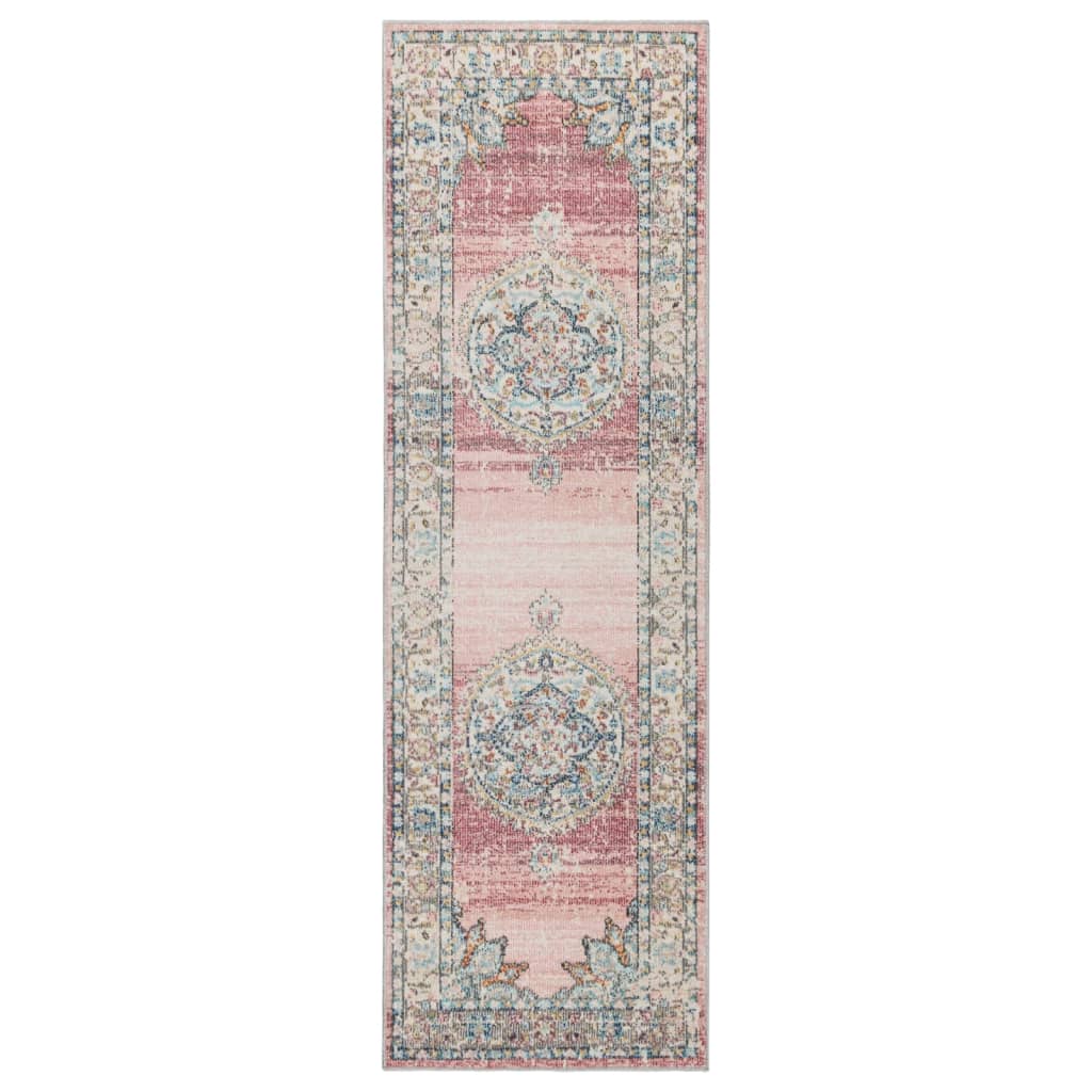 Teppich ARBIZU Indoor und Outdoor Vintage-Design 80x250 cm