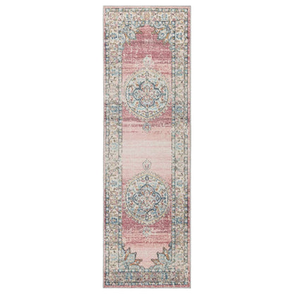 Teppich ARBIZU Indoor und Outdoor Vintage-Design 80x250 cm