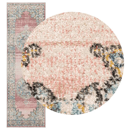 Teppich ARBIZU Indoor und Outdoor Vintage-Design 80x250 cm