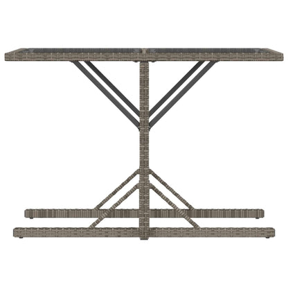 3-delt Bistrosæt med puder Grå polyrattan