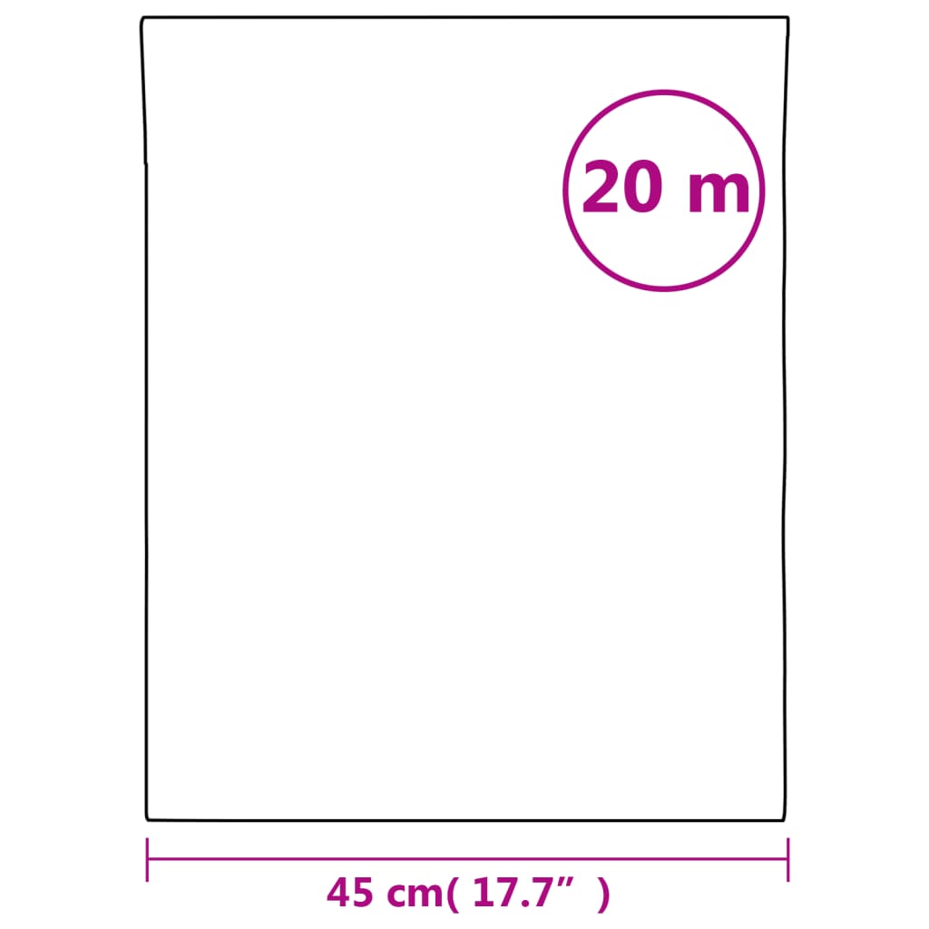 Fensterfolie Matt Grau 45x2000 cm PVC