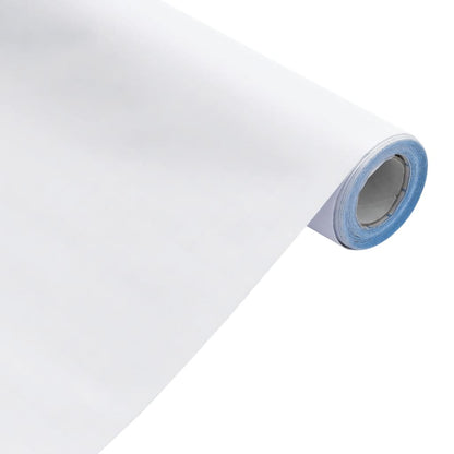 Möbelfolie Selbstklebend Mattweiß 90x500 cm PVC