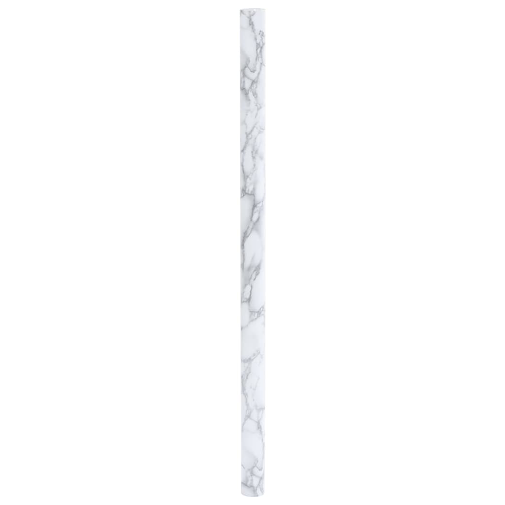 Möbelfolie Selbstklebend Marmorweiß 90x500 cm PVC