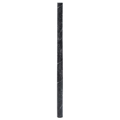 Möbelfolie Selbstklebend Marmor-Optik Schwarz 90x500 cm PVC