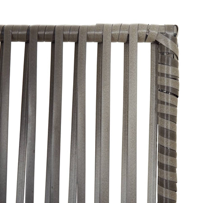 6-delt foldeskærm Grå polyrattan
