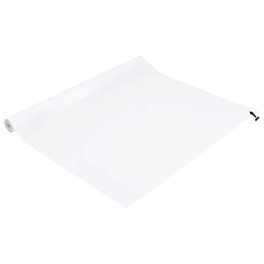 Fensterfolien 5 Stk. Statisch Matt Weiß PVC