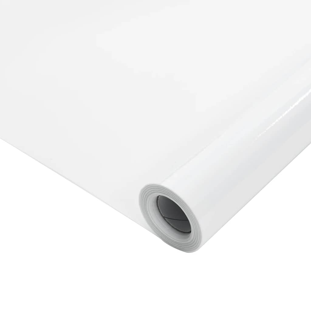 Fensterfolien 5 Stk. Statisch Matt Weiß PVC