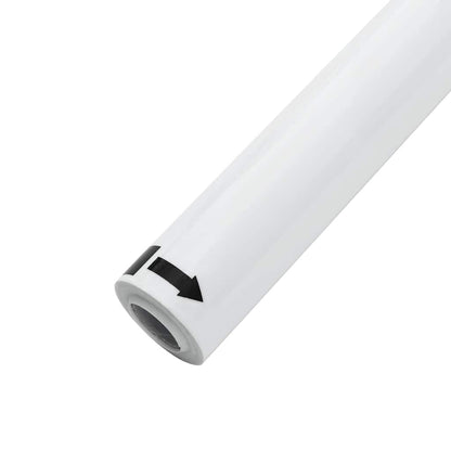 Fensterfolien 5 Stk. Statisch Matt Weiß PVC