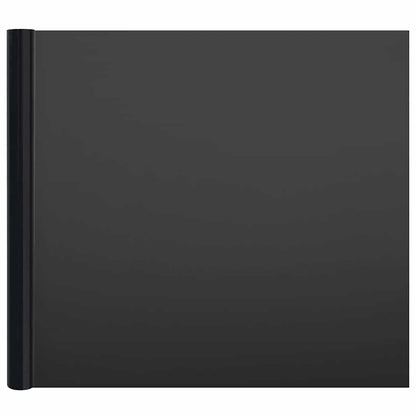Fensterfolien 5 Stk. Statisch Matt Schwarz PVC