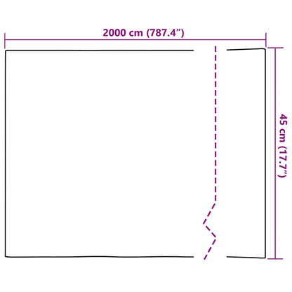 Fensterfolien 4 Stk. Matt Bambus-Muster PVC