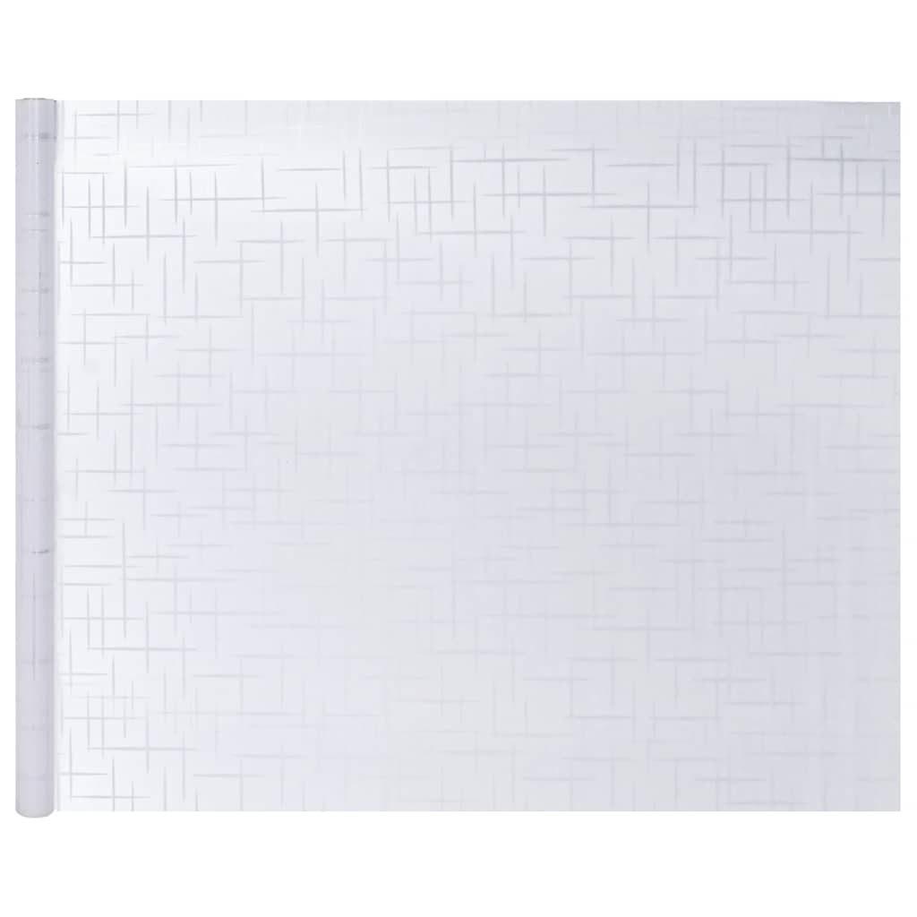 Fensterfolien 2 Stk. Matt Sternen-Muster PVC