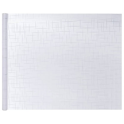Fensterfolien 2 Stk. Matt Sternen-Muster PVC