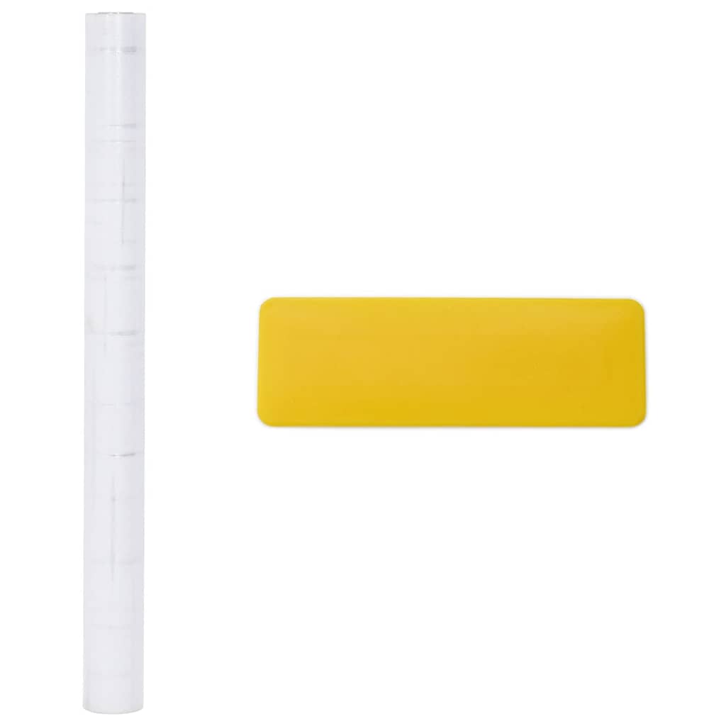 Fensterfolien 2 Stk. Matt Sternen-Muster PVC