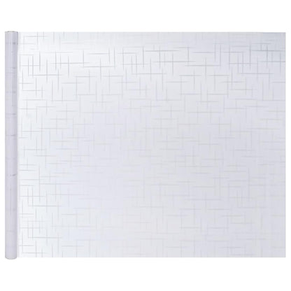 Fensterfolien 4 Stk. Matt Sternen-Muster PVC
