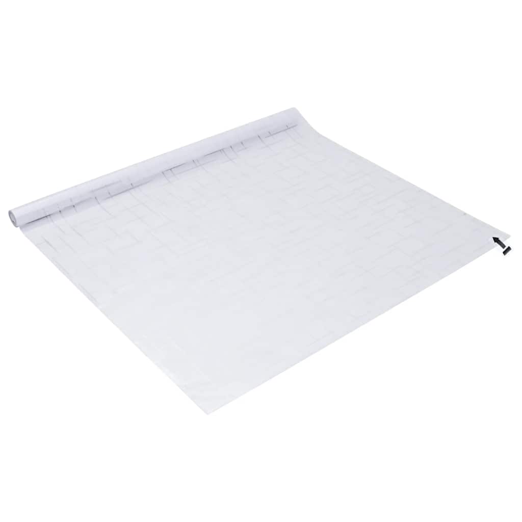 Fensterfolien 4 Stk. Matt Sternen-Muster PVC