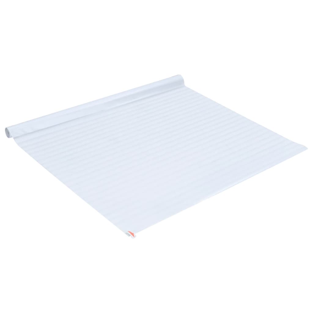 Fensterfolien 2 Stk. Matt Streifenmuster PVC