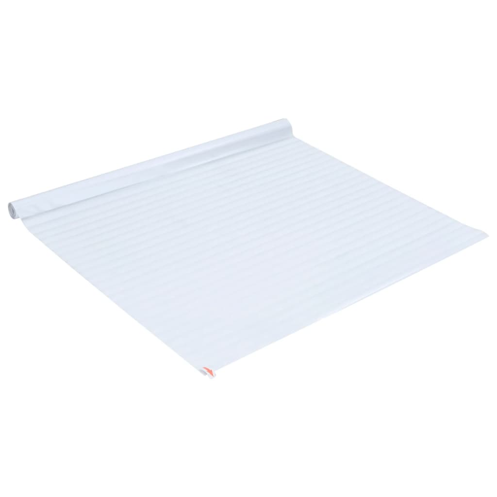 Fensterfolien 4 Stk. Matt Streifenmuster PVC