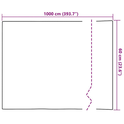 Fensterfolien 2 Stk. Matt Blumenmuster PVC