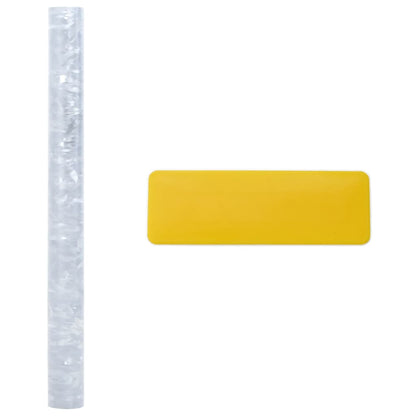 Fensterfolien 4 Stk. Matt Blumenmuster PVC