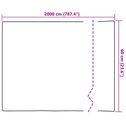 Fensterfolien 4 Stk. Matt Blumenmuster PVC