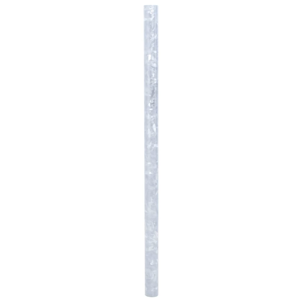 Fensterfolien 2 Stk. Matt Blumenmuster PVC