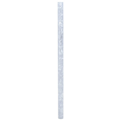 Fensterfolien 2 Stk. Matt Blumenmuster PVC
