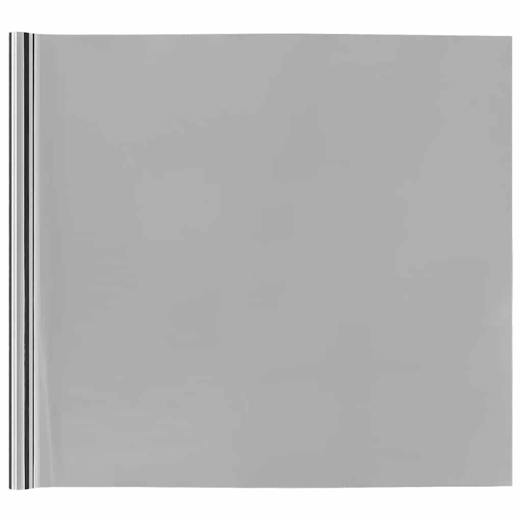 Sonnenschutzfolien 5 Stk. Statisch Reflektierend Silbern PVC