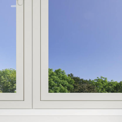 Sonnenschutzfolien 5 Stk. Statisch Reflektierend Silbern PVC