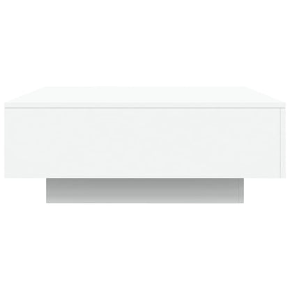 Sofabord Hvid 80x80x31 cm Træ Materiale