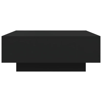 Couchtisch Schwarz 80x80x31 cm Holzwerkstoff