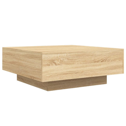 Sofabord Sonoma eg 80x80x31 cm træmateriale