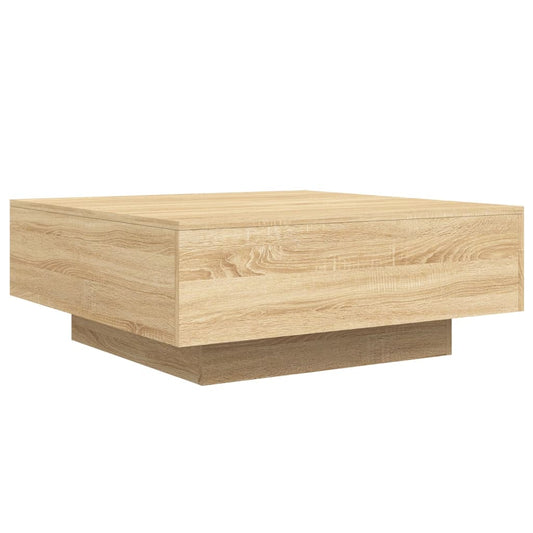 Sofabord Sonoma eg 80x80x31 cm træmateriale