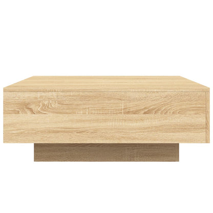 Sofabord Sonoma eg 80x80x31 cm træmateriale