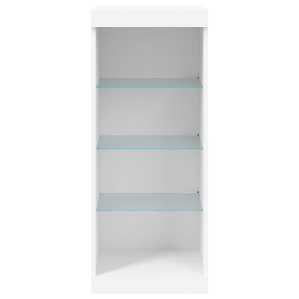 Sideboard mit LED-Beleuchtung Weiß 41x37x100 cm